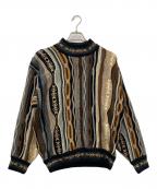 Bruttiniブルターニュ）の古着「厚手ニット」｜ブラウン