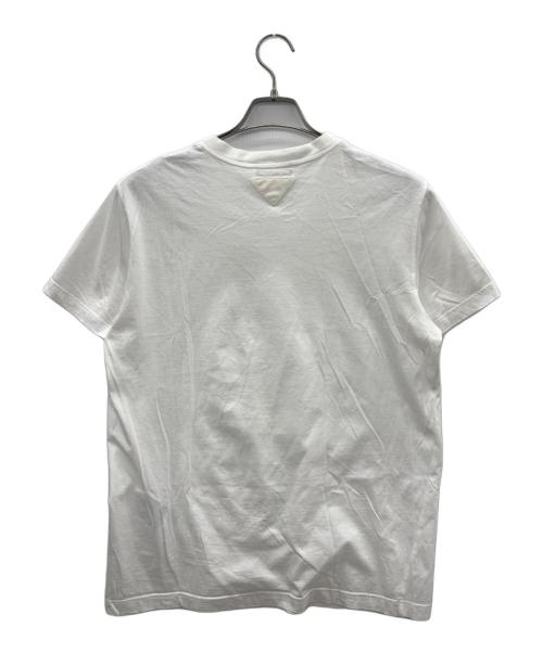 PRADA（プラダ）PRADA (プラダ) Tシャツ ホワイト サイズ:SIZE Mの古着・服飾アイテム