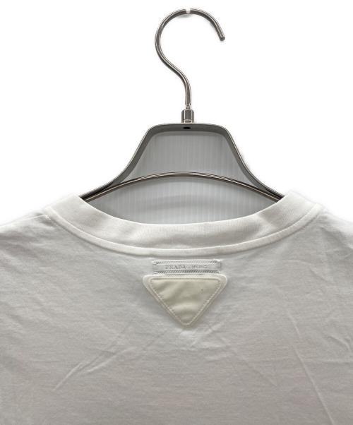 PRADA（プラダ）PRADA (プラダ) Tシャツ ホワイト サイズ:SIZE Mの古着・服飾アイテム