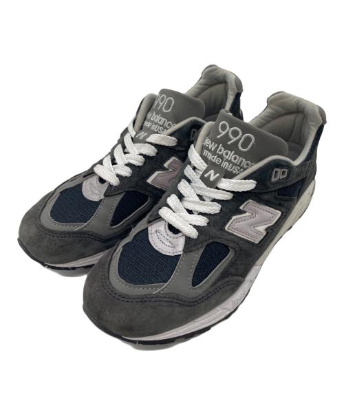 NEW BALANCE（ニューバランス）NEW BALANCE (ニューバランス) 990v2 グレー サイズ:5 2/1の古着・服飾アイテム