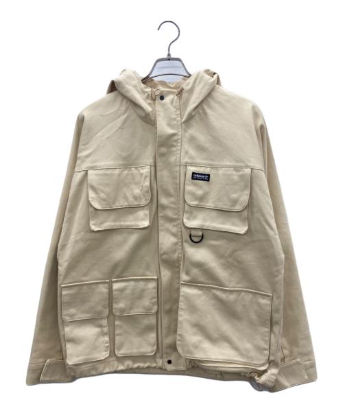 adidas（アディダス）adidas (アディダス) ジャケット ベージュ サイズ:Sの古着・服飾アイテム