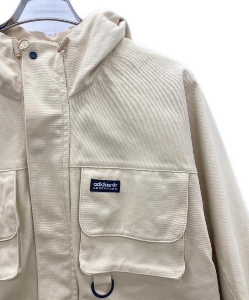 adidas（アディダス）adidas (アディダス) ジャケット ベージュ サイズ:Sの古着・服飾アイテム