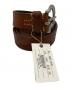 THE REAL McCOY'S（ザ・リアルマッコイズ）の古着「BEND LEATHER BELT」｜ブラウン