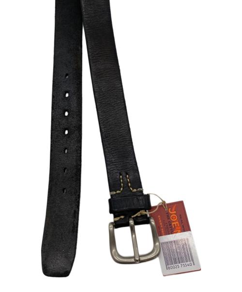 THE REAL McCOY'S（ザ・リアルマッコイズ）THE REAL McCOY'S (ザ・リアルマッコイズ) Joe McCOY (ジョーマッコイ) BEND LEATHER BELT ブラック サイズ:32の古着・服飾アイテム