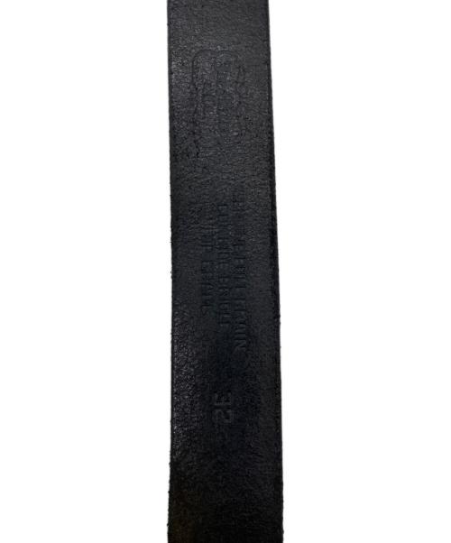 THE REAL McCOY'S（ザ・リアルマッコイズ）THE REAL McCOY'S (ザ・リアルマッコイズ) Joe McCOY (ジョーマッコイ) BEND LEATHER BELT ブラック サイズ:32の古着・服飾アイテム