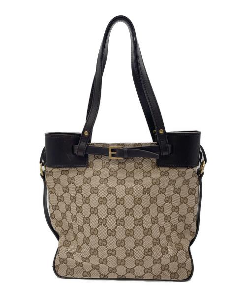 GUCCI（グッチ）GUCCI (グッチ) バッグ ブラウンの古着・服飾アイテム