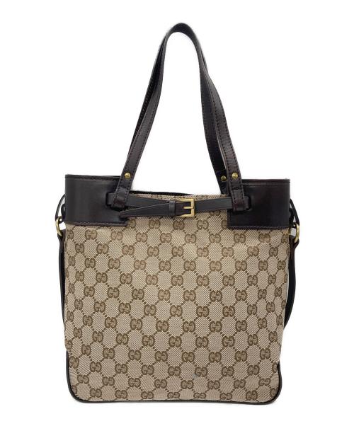 GUCCI（グッチ）GUCCI (グッチ) バッグ ブラウンの古着・服飾アイテム
