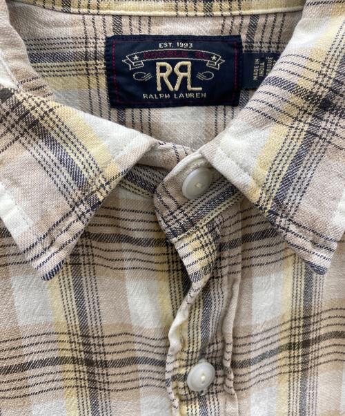 RRL（ダブルアールエル）RRL (ダブルアールエル) 長袖シャツ ベージュ サイズ:Lの古着・服飾アイテム