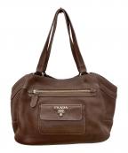 PRADAプラダ）の古着「ハンドバッグ」｜ブラウン