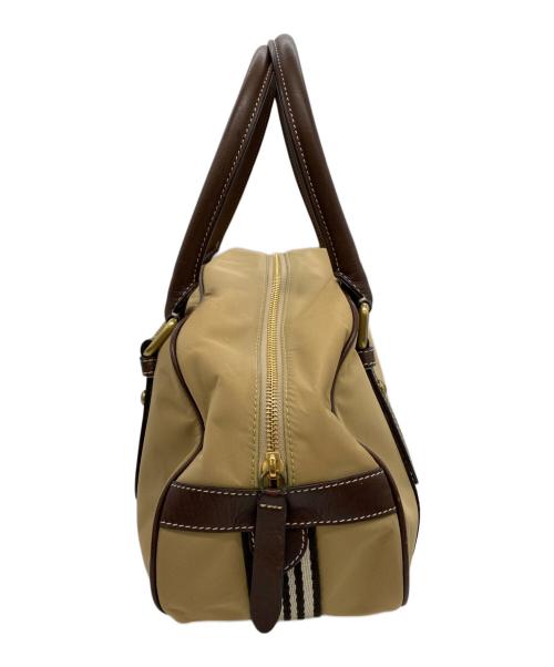 BURBERRY BLUE LABEL（バーバリー ブルー レーベル）BURBERRY BLUE LABEL (バーバリーロンドンブルーレーベル) ハンドバッグ カーキの古着・服飾アイテム