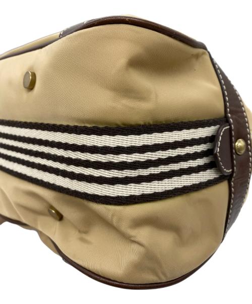 BURBERRY BLUE LABEL（バーバリー ブルー レーベル）BURBERRY BLUE LABEL (バーバリーロンドンブルーレーベル) ハンドバッグ カーキの古着・服飾アイテム