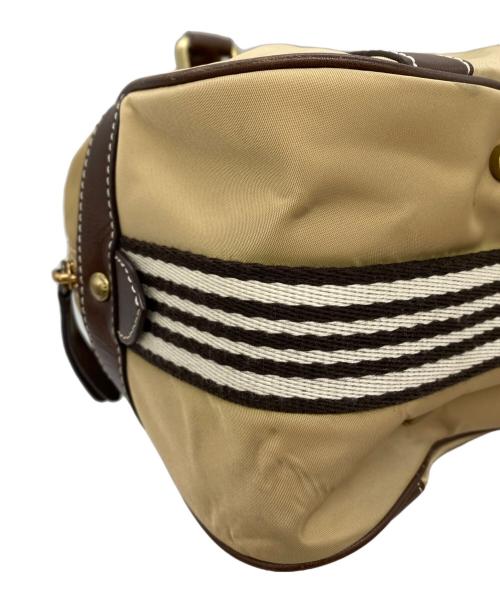 BURBERRY BLUE LABEL（バーバリー ブルー レーベル）BURBERRY BLUE LABEL (バーバリーロンドンブルーレーベル) ハンドバッグ カーキの古着・服飾アイテム