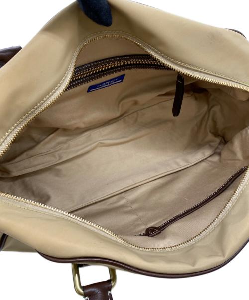 BURBERRY BLUE LABEL（バーバリー ブルー レーベル）BURBERRY BLUE LABEL (バーバリーロンドンブルーレーベル) ハンドバッグ カーキの古着・服飾アイテム