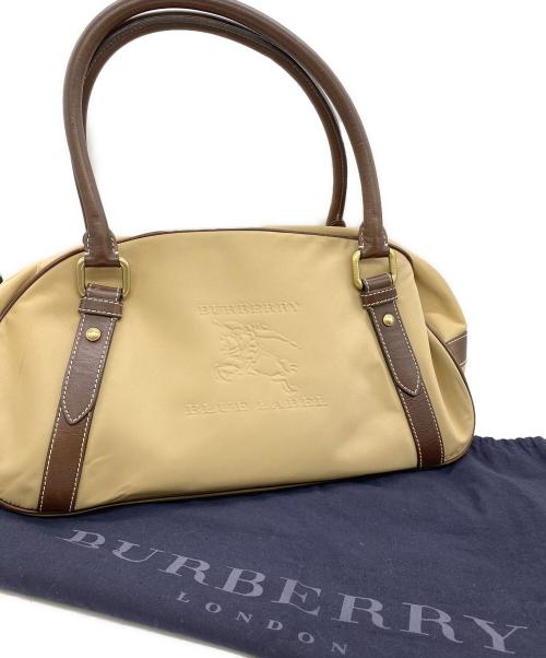 BURBERRY BLUE LABEL（バーバリー ブルー レーベル）BURBERRY BLUE LABEL (バーバリーロンドンブルーレーベル) ハンドバッグ カーキの古着・服飾アイテム