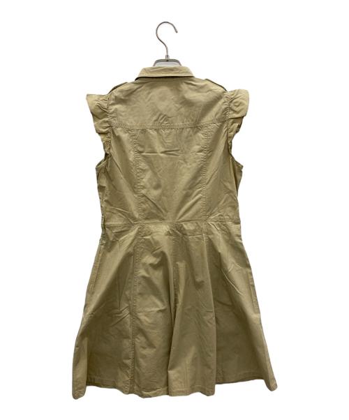 BURBERRY BLUE LABEL（バーバリーロンドンブルーレーベル）BURBERRY BLUE LABEL (バーバリーロンドンブルーレーベル) ノースリーブワンピース ベージュ サイズ:38の古着・服飾アイテム