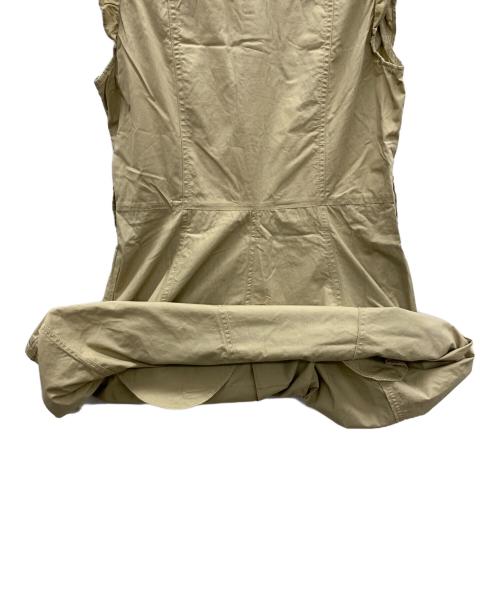 BURBERRY BLUE LABEL（バーバリーロンドンブルーレーベル）BURBERRY BLUE LABEL (バーバリーロンドンブルーレーベル) ノースリーブワンピース ベージュ サイズ:38の古着・服飾アイテム