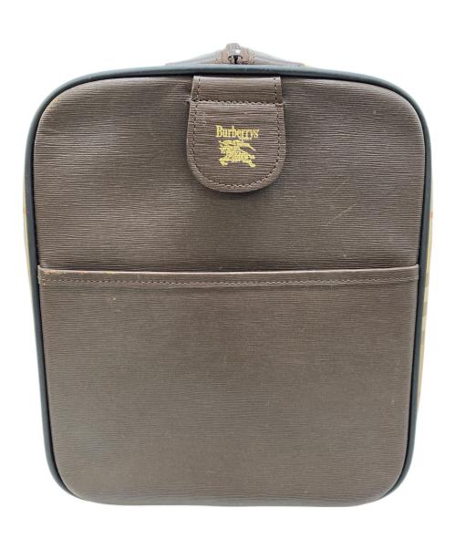 BURBERRY（バーバリー）BURBERRY (バーバリー) ボストンバッグ ブラウンの古着・服飾アイテム