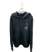 DOLCE & GABBANAドルチェ＆ガッバーナ）の古着「ジップパーカー」｜ネイビー