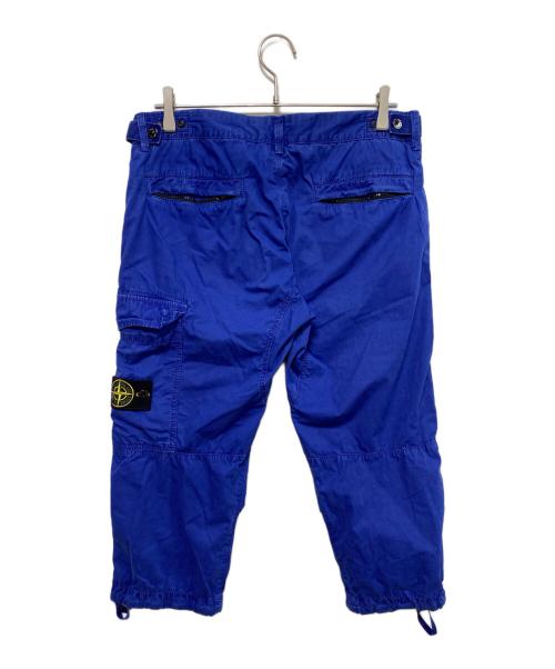 STONE ISLAND（ストーンアイランド）STONE ISLAND (ストーンアイランド) 7分丈パンツ ブルー サイズ:W32の古着・服飾アイテム