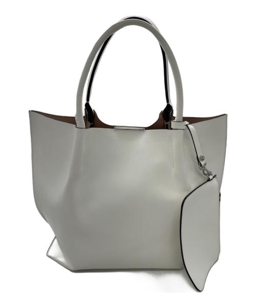 GIANNI CHIARINI（ジャンニ キアリーニ）GIANNI CHIARINI (ジャンニ キアリーニ) トートバッグ ホワイトの古着・服飾アイテム