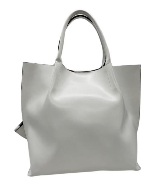 GIANNI CHIARINI（ジャンニ キアリーニ）GIANNI CHIARINI (ジャンニ キアリーニ) トートバッグ ホワイトの古着・服飾アイテム