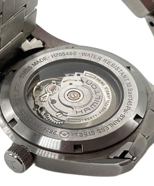 HAMILTON（ハミルトン）HAMILTON (ハミルトン) リストウォッチ ブラックの古着・服飾アイテム