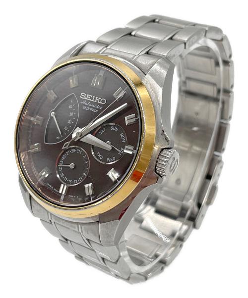 SEIKO（セイコー）SEIKO (セイコー) デイデイト パワーリザーブ ブラウンの古着・服飾アイテム