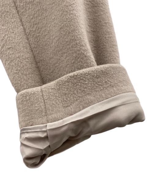 U.A. GreenLabelRelaxing（ユナイテッドアローズグリーンレーベル リラクシング）U.A. GreenLabelRelaxing (ユナイテッドアローズグリーンレーベル リラクシング) ショートビーバーノーカラーコート ピンク サイズ:36の古着・服飾アイテム