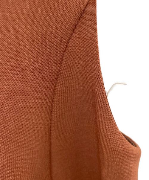 Mystrada（マイストラーダ）Mystrada (マイストラーダ) ノースリーブワンピース ブラウン サイズ:38の古着・服飾アイテム