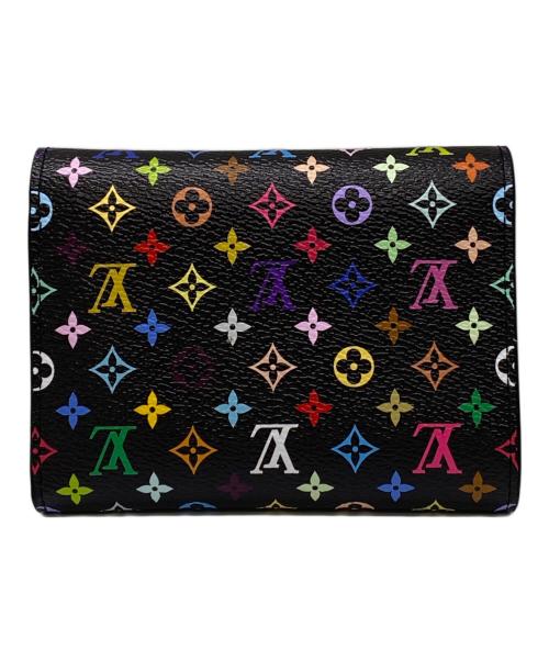 LOUIS VUITTON（ルイ ヴィトン）LOUIS VUITTON (ルイ ヴィトン) ポルトフォイユ・ヴィクトリーヌ ブラックの古着・服飾アイテム