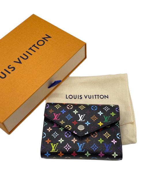 LOUIS VUITTON（ルイ ヴィトン）LOUIS VUITTON (ルイ ヴィトン) ポルトフォイユ・ヴィクトリーヌ ブラックの古着・服飾アイテム