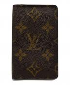 LOUIS VUITTONルイ ヴィトン）の古着「名刺入れ」｜ブラウン