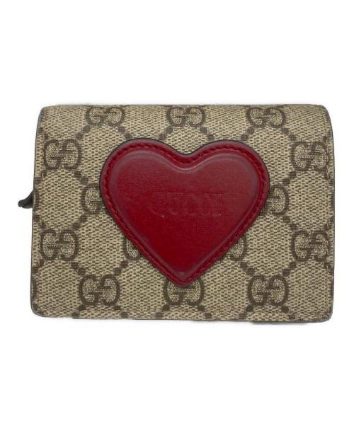 GUCCI（グッチ）GUCCI (グッチ) コンパクトウォレット ブラウンの古着・服飾アイテム
