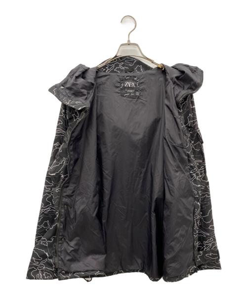 ZARA（ザラ）ZARA (ザラ) マウンテンパーカー ブラック サイズ:Mの古着・服飾アイテム