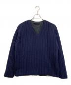 PRADAプラダ）の古着「厚手ニット」｜ネイビー