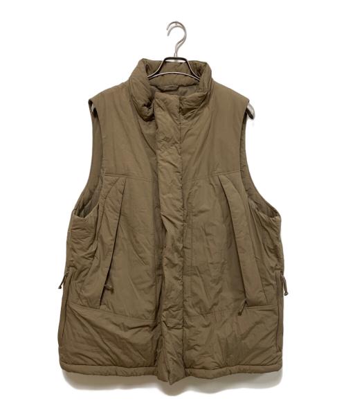 FREAK'S STORE（フリークスストア）FREAK'S STORE (フリークストア) PRIMALOFT VEST ベージュ サイズ:Lの古着・服飾アイテム