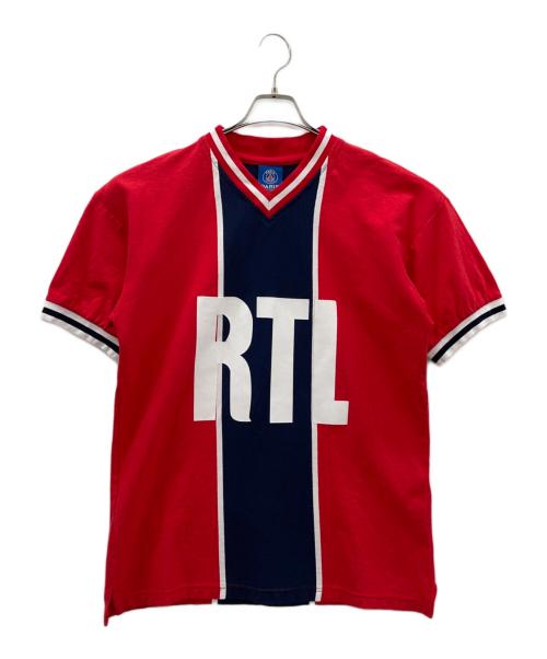 Paris Saint-Germain（パリサンジェルマン）Paris Saint-Germain (パリサンジェルマン) Tシャツ レッド サイズ:Lの古着・服飾アイテム