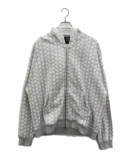 Paris Saint-Germain（パリサンジェルマン）Paris Saint-Germain (パリサンジェルマン) ジップパーカー グレー サイズ:Lの古着・服飾アイテム