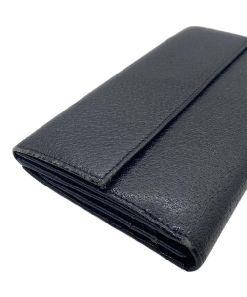 BVLGARI（ブルガリ）BVLGARI (ブルガリ) 長財布 ブラックの古着・服飾アイテム