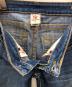 中古・古着 TRUE RELIGION (トゥルー レリジョン) ローライズフレアデニムパンツ インディゴ サイズ: 61cm (W24)：8000円