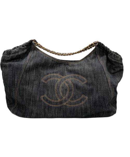 CHANEL（シャネル）CHANEL (シャネル) チェーントートバッグ ココカバスGM インディゴの古着・服飾アイテム