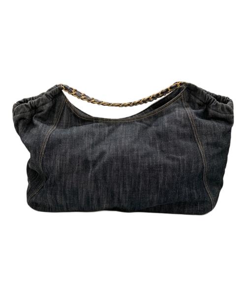 CHANEL（シャネル）CHANEL (シャネル) チェーントートバッグ ココカバスGM インディゴの古着・服飾アイテム