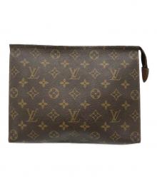 LOUIS VUITTON（ルイ ヴィトン）の古着「クラッチバッグ」｜ブラウン