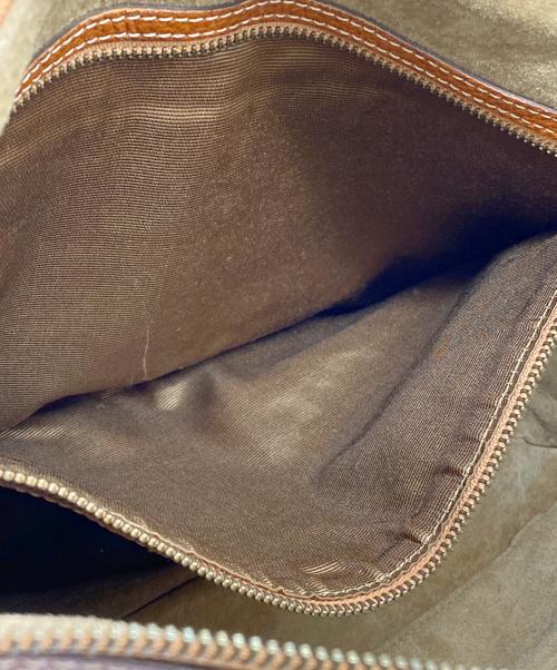 土屋鞄（ツチヤカバン）土屋鞄 (ツチヤカバン) レザーショルダーバッグ ブラウンの古着・服飾アイテム