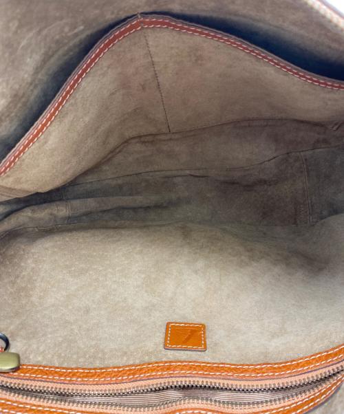 土屋鞄（ツチヤカバン）土屋鞄 (ツチヤカバン) レザーショルダーバッグ ブラウンの古着・服飾アイテム