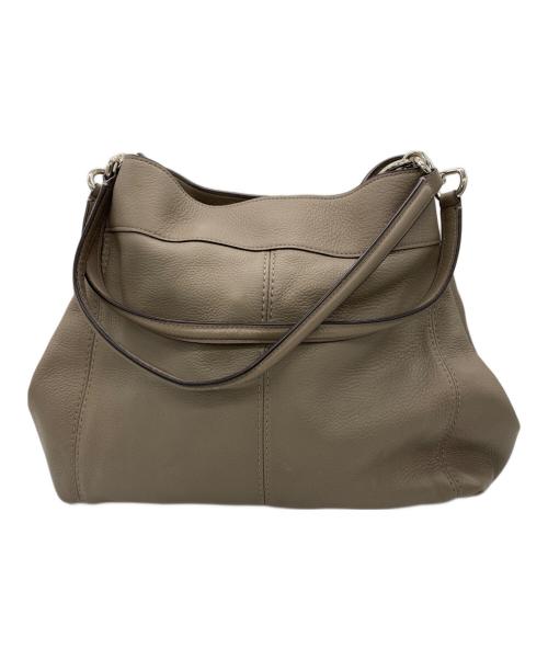 COACH（コーチ）COACH (コーチ) ハンドバッグ ベージュの古着・服飾アイテム