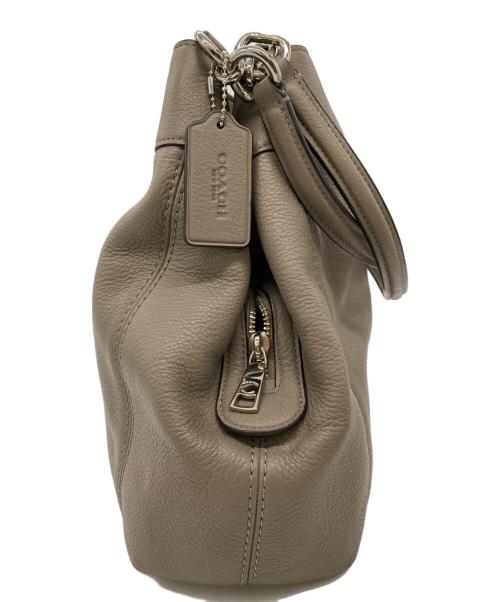 COACH（コーチ）COACH (コーチ) ハンドバッグ ベージュの古着・服飾アイテム