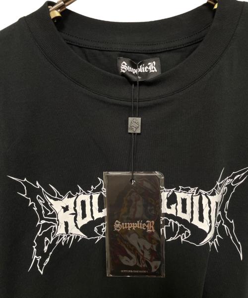 SUPPLIER（サプライヤー）SUPPLIER (サプライヤー) 半袖カットソー ブラック サイズ:XL 未使用品の古着・服飾アイテム