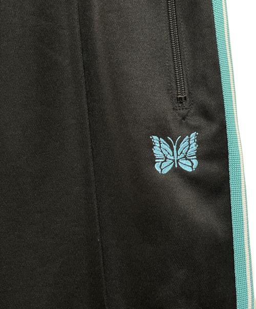 Needles（ニードルズ）Needles (ニードルズ) トラックパンツ ブラック×ブルー サイズ:Lの古着・服飾アイテム