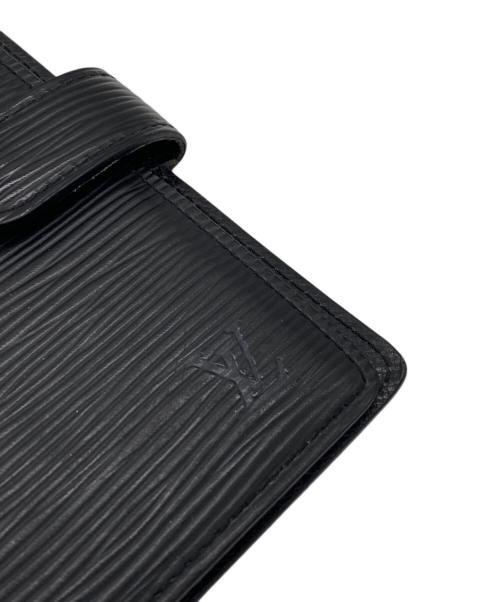 LOUIS VUITTON（ルイ ヴィトン）LOUIS VUITTON (ルイ ヴィトン) 手帳カバー ブラックの古着・服飾アイテム
